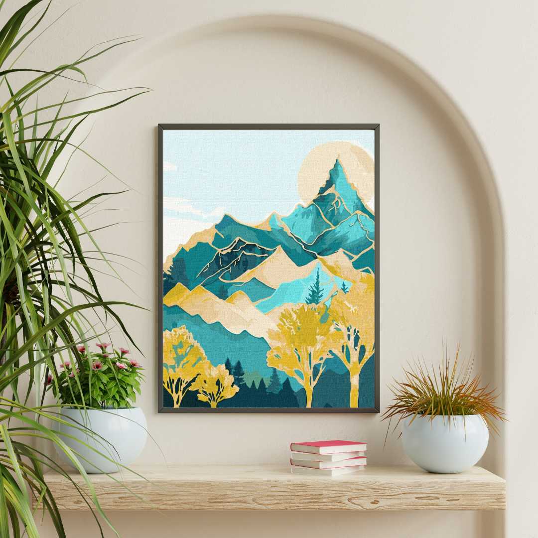 Mountain Peaks - Paint by Numbers